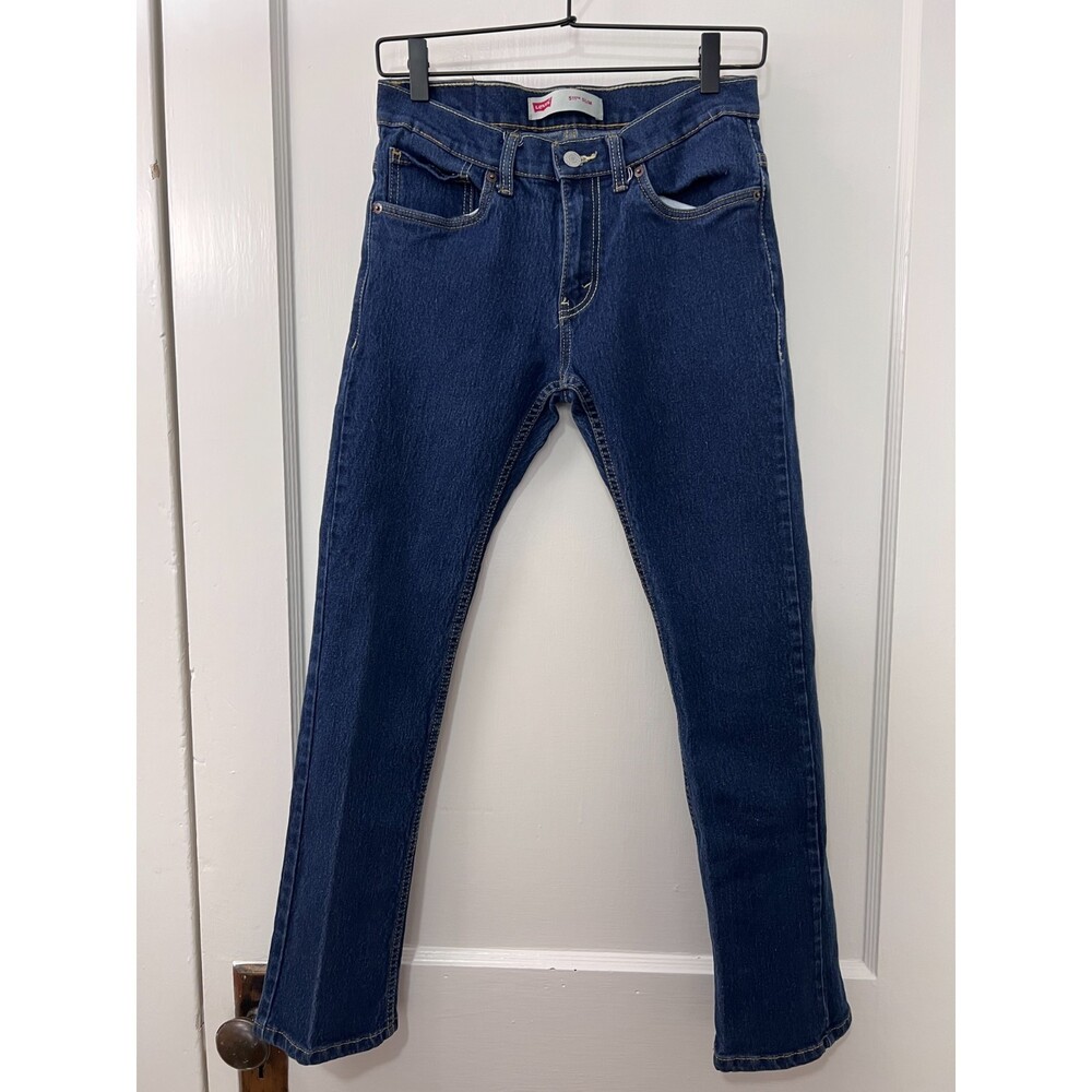 Levi's 511 Slim Boys Dark Wash Jeans Size 16 Regular